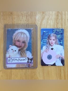 BLACKPINK THE GAME TALK SHOW ROSÉ Official Photocard 07 of 16